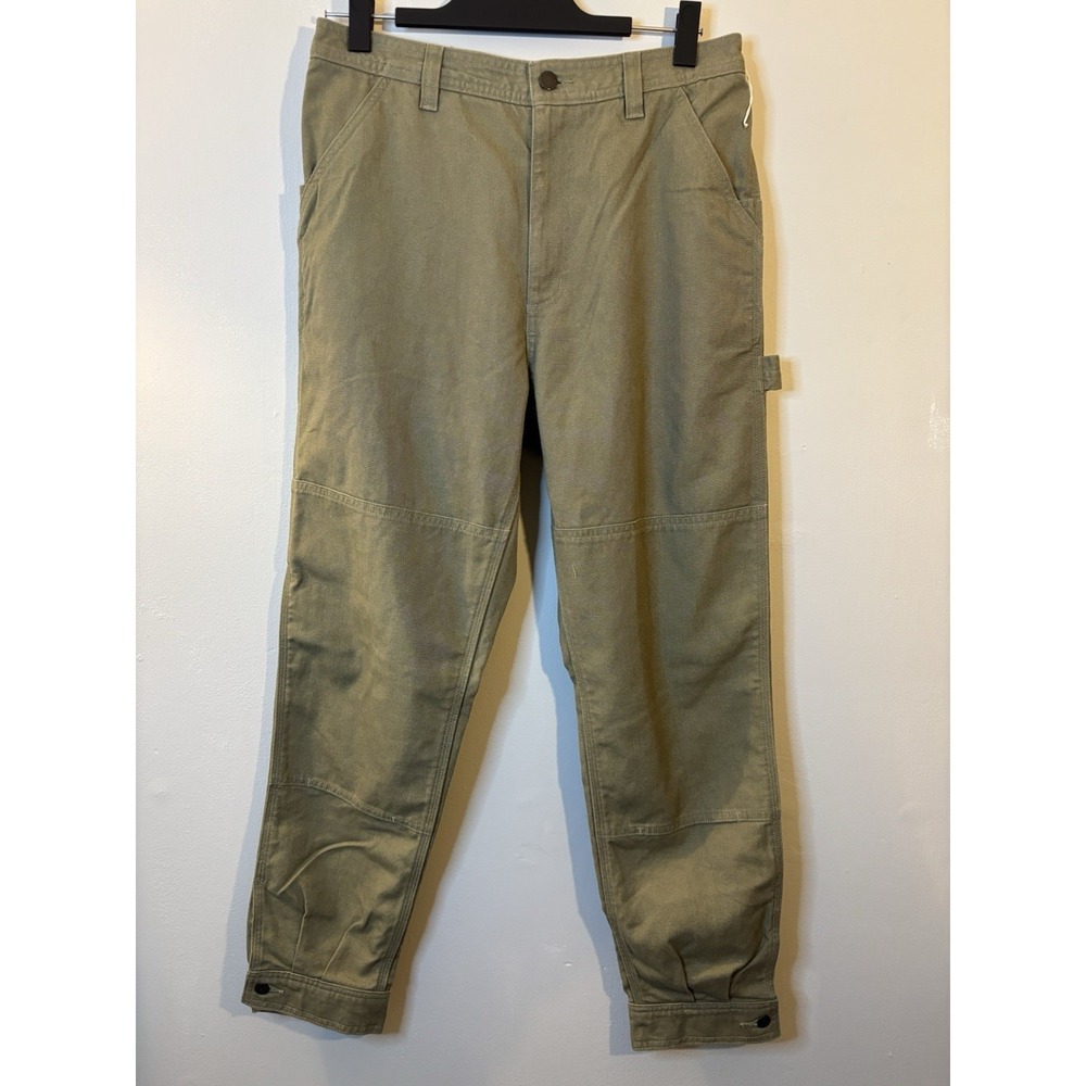 PATAGONIA All Seasons Double Knee Pants Olive Green Hemp 8 Hiking Outdoors